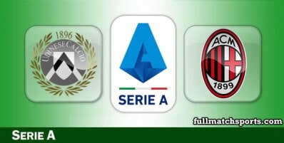 Udinese vs Milan Full Match Highlights