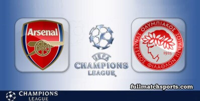 Arsenal vs Olympiacos Full Match Highlights Champions League