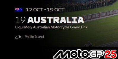 MotoGP 2025 Australia GP Race Replay Round 19