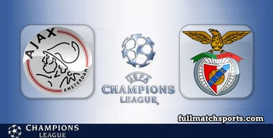 Ajax vs Benfica Full Match Highlights Champions League