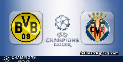 Borussia Dortmund vs Villarreal Full Match Highlights Champions League