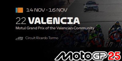 MotoGP 2025 Valencia GP Race Replay Round 22
