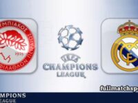 Olympiacos vs Real Madrid Full Match Highlights Champions League