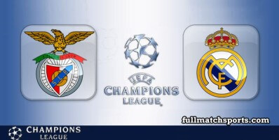 Benfica vs Real Madrid Full Match Highlights Champions League