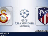Galatasaray vs Atletico Madrid Full Match Highlights Champions League