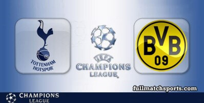 Tottenham Hotspur vs Borussia Dortmund Full Match Highlights Champions League