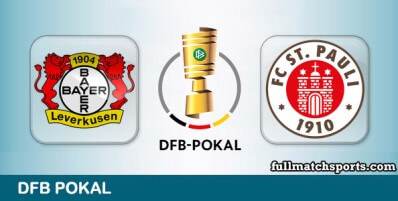 Bayer Leverkusen vs St Pauli Full Match Highlights DFB Pokal