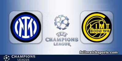 Inter vs BodoGlimt Full Match Highlights Champions League