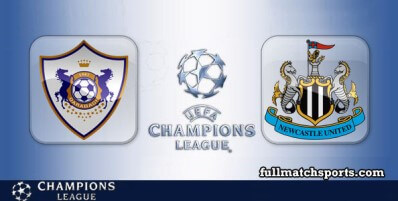 Qarabag vs Newcastle United Full Match Highlights Champions League