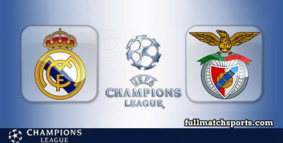 Real Madrid vs Benfica Full Match Highlights Champions League