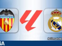 Valencia vs Real Madrid Full Match Highlights