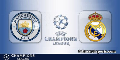 Manchester City vs Real Madrid Full Match Highlights Champions League