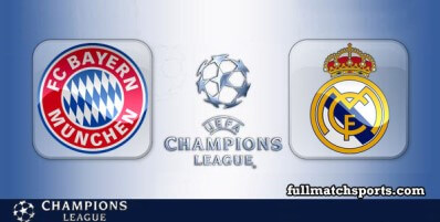 Bayern Munchen vs Real Madrid Full Match Highlights Champions League